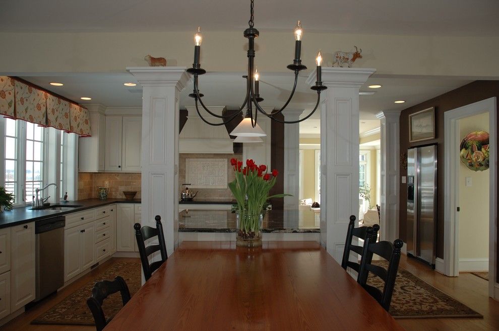 How to Remove Baseboard for a Traditional Kitchen with a Kitchen Hardware and Kitchen Remodeling, Berryville, Va by Julie Fifield