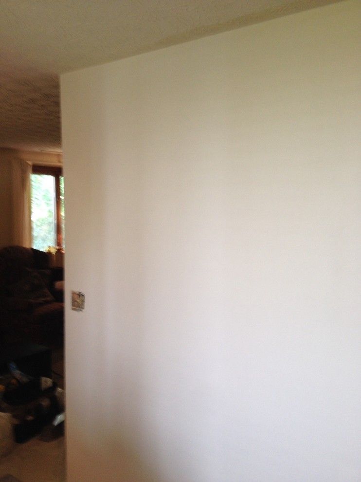 How to Repair a Hole in Drywall for a Traditional Spaces with a Wallpaper Stripping and Wallpaper Removal by Palumbo Painting