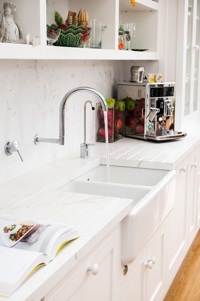 How to Unclog a Sink Drain for a Traditional Kitchen with a Traditional and Brighton Kitchen by Steding Interiors & Joinery