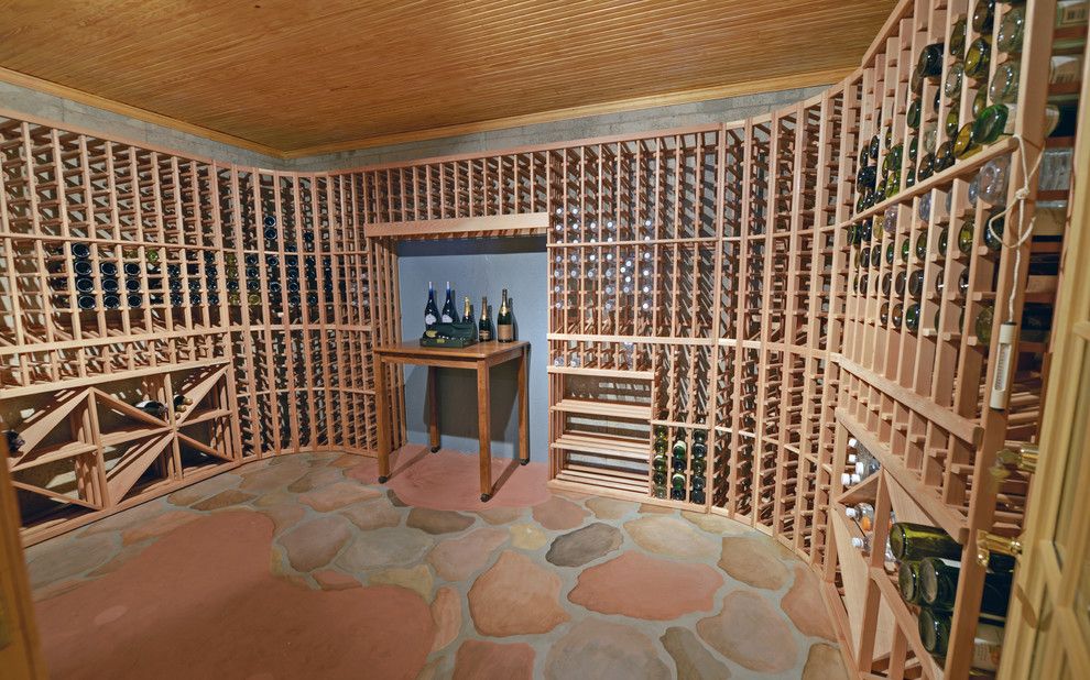 Ibis Golf and Country Club for a Traditional Wine Cellar with a St Ives and St. Ives Country Club Custom Homes by Envision Web