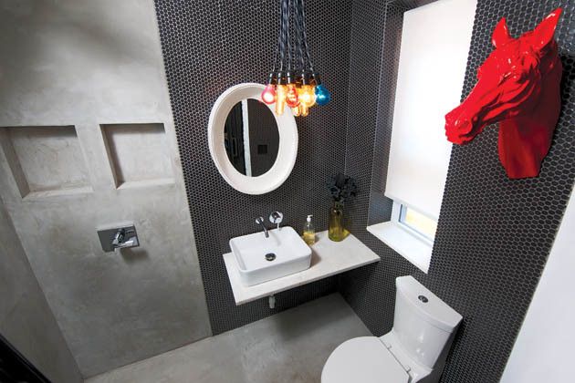 Ikea Cleveland for a Contemporary Bathroom with a Remodeling and Rock Out by Housetrends Magazine