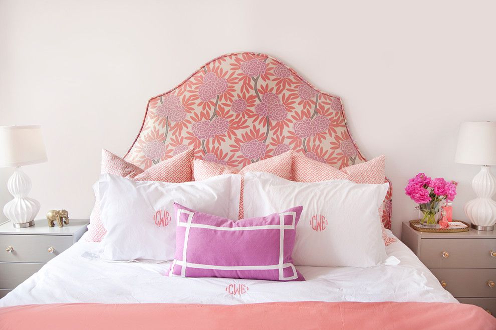 Ikea Duvet Cover for a Eclectic Bedroom with a Flower Arrangement and Philadelphia Penthouse by Caitlin Wilson Design