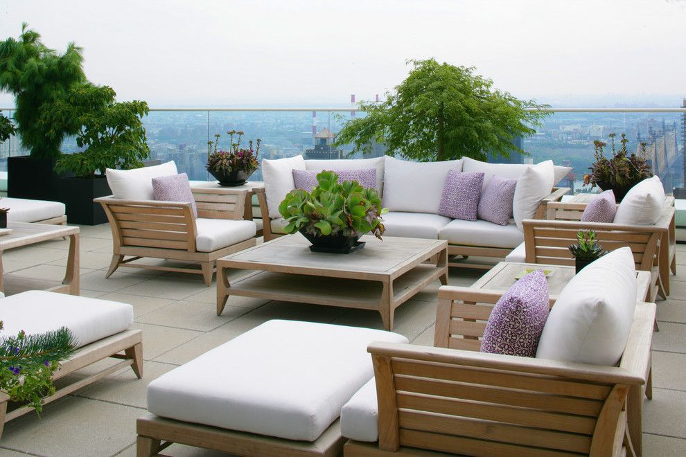 Ikea Furniture Hacks for a Contemporary Deck with a Decorative Pillows and Duane Kaschak, Id by Duane Kaschak, Id