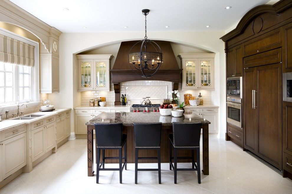 Installing Recessed Lighting for a Traditional Kitchen with a Recessed Lighting and Jane Lockhart Kylemore Custom Home by Jane Lockhart Interior Design