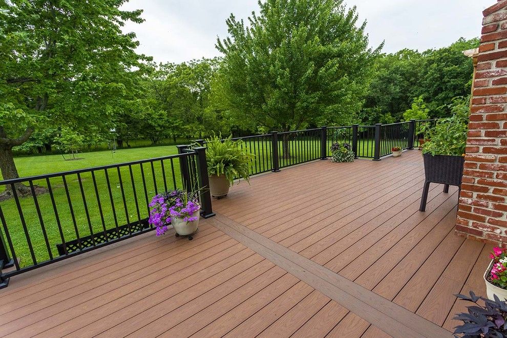 Inteplast for a Traditional Deck with a Potted Plants and Beautiful Decks by Creative Concepts & Design, Llc