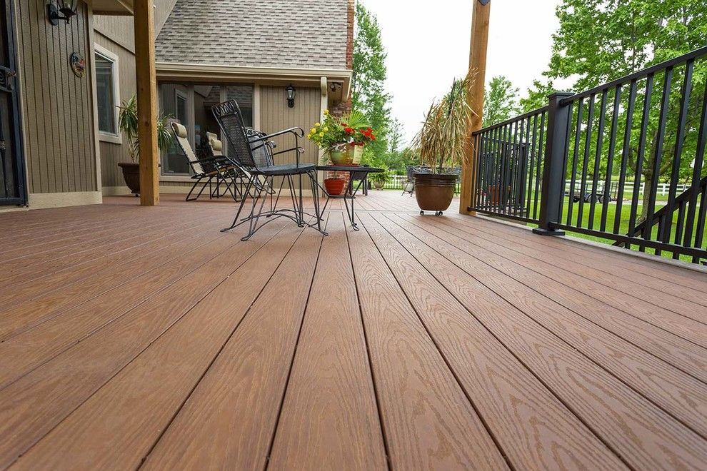 Inteplast for a Traditional Deck with a Second Story Deck and Beautiful Decks by Creative Concepts & Design, Llc