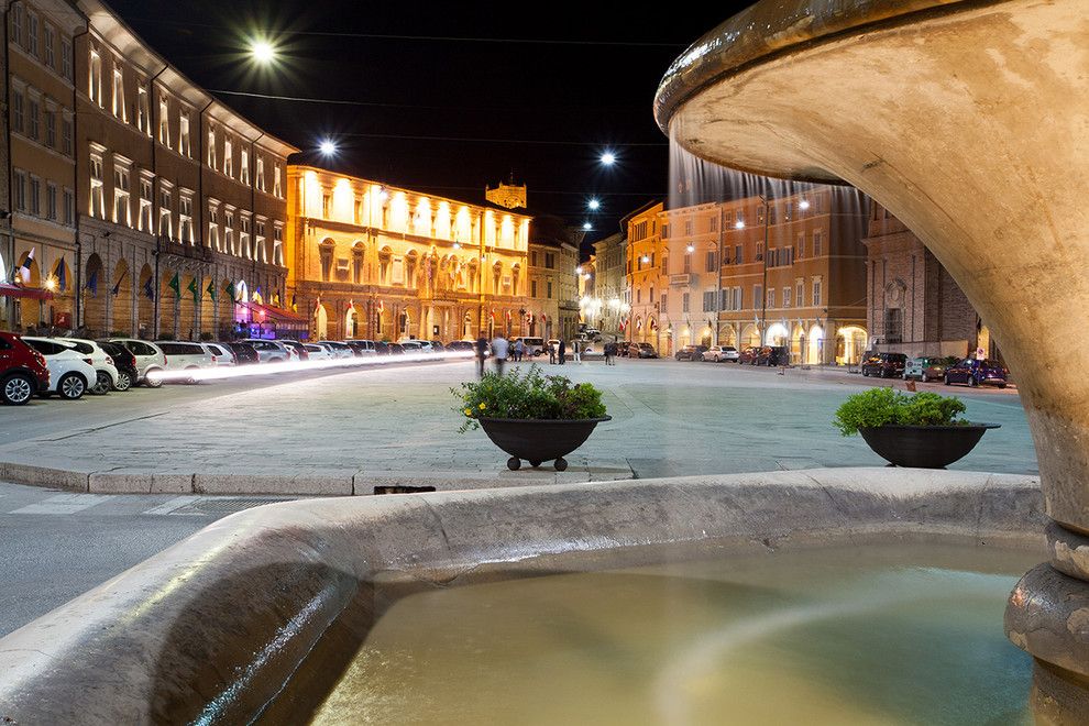 Ippolitos for a Traditional Spaces with a Traditional and Hotel Palazzo Gentili   San Severino Marche (Mc) by Luca Ippolito