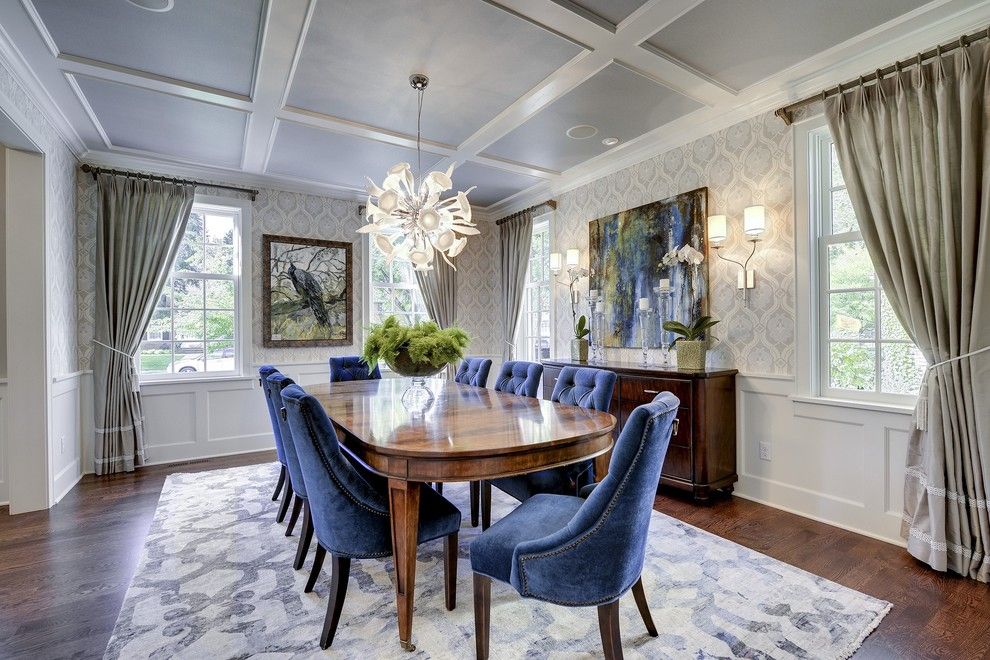 Ironwood Country Club for a Transitional Dining Room with a Gray Curtains and Country Club Project Remodel by Great Neighborhood Homes