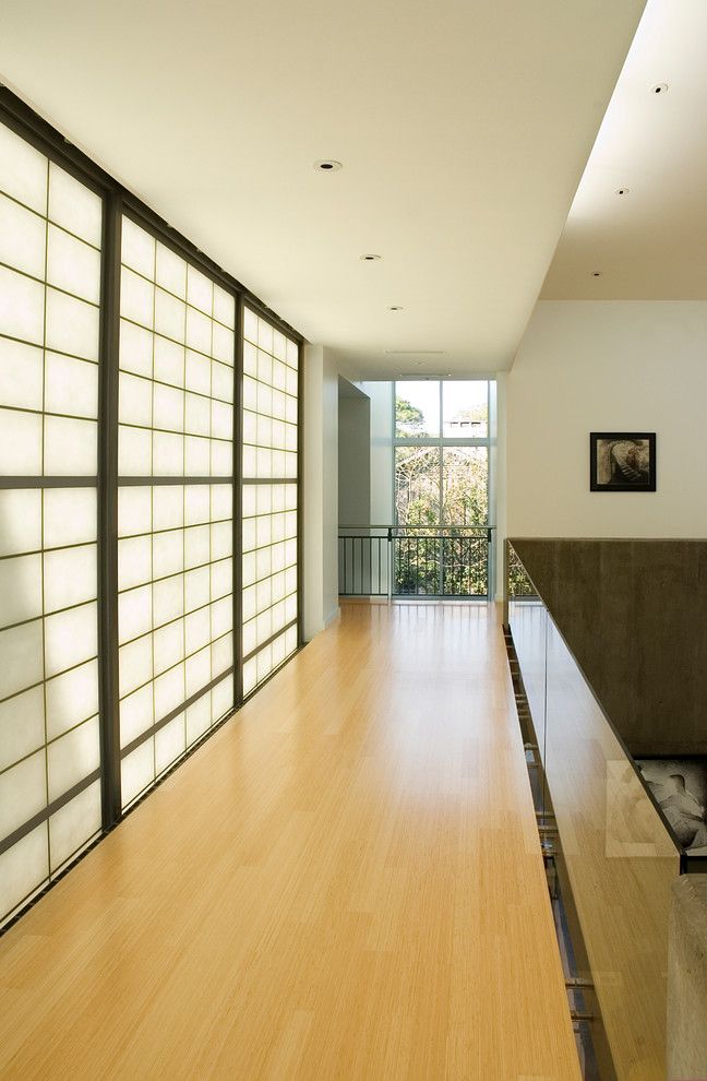 Japanica for a Modern Hall with a Zen and Ramchandani Residence by Intexure Architects