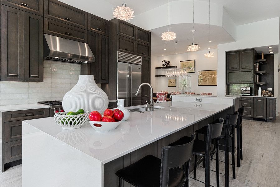 Jasper Johns Flag for a Transitional Kitchen with a Jasper Johns and Loch Lomond by Kbc of Palm Springs