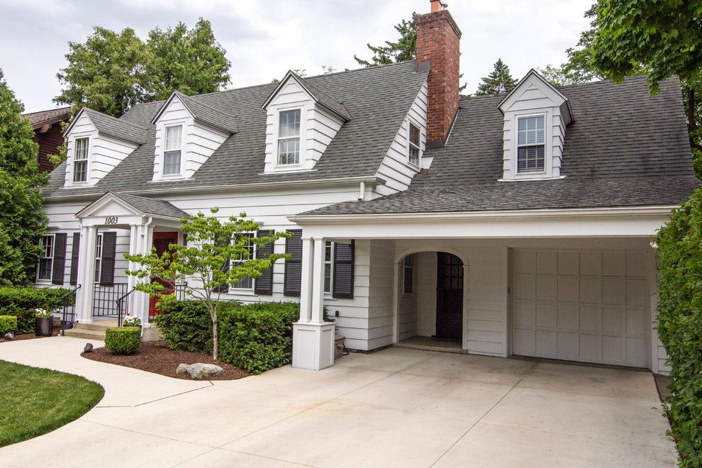 Jennifer Convertible for a Transitional Exterior with a Remodel Cape Cod House and One House, Several Projects by Studio Z Architecture