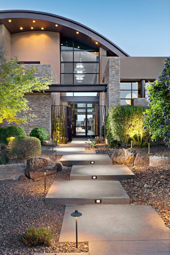 Juhl Las Vegas for a Contemporary Landscape with a Contemporary and Architectural by Byron Mason Photography