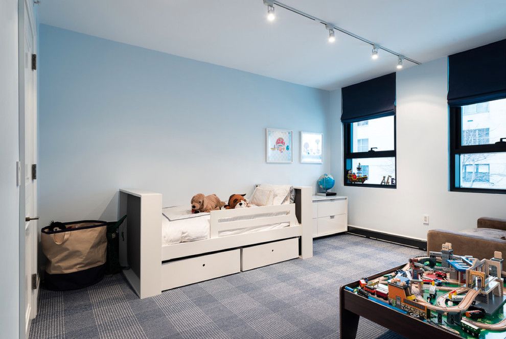 Juju Designs for a Contemporary Kids with a Kids Bed and Rooms by Ducduc