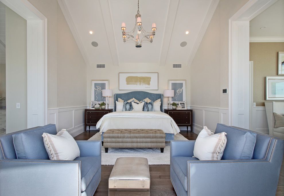 Julia Morgan Architect for a Beach Style Bedroom with a Newport Beach and Ocean Ii by Brandon Architects, Inc.