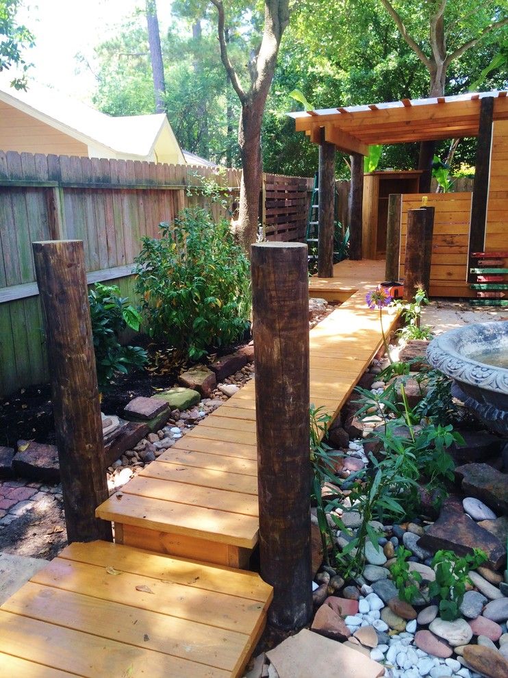 Kabloom for a Eclectic Patio with a Landscape Redesign and Swifts 2015 by Kabloom Landscaping