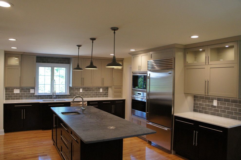 Kb Homes Denver for a Modern Kitchen with a Modern and Holstein Home Renovation by C&j Custom Builders Inc.