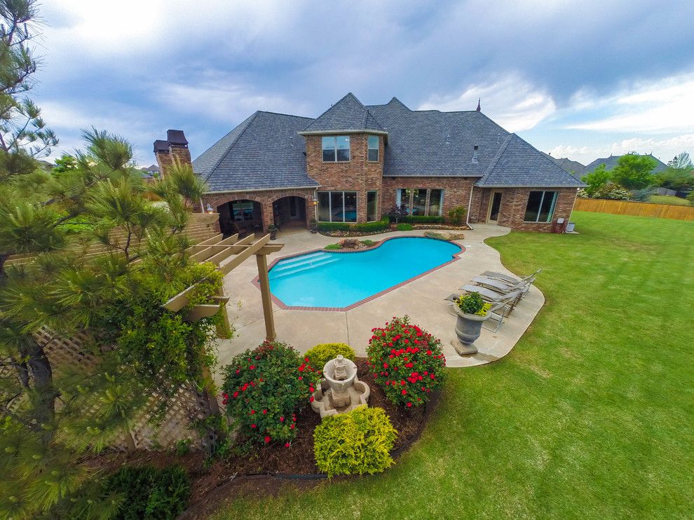 Keller Williams Chattanooga for a Transitional Pool with a House and 12416 Carriage Way Oklahoma City, Ok    Wyatt Poindexter Keller Williams Elite by Wyatt Poindexter of Keller Williams Elite