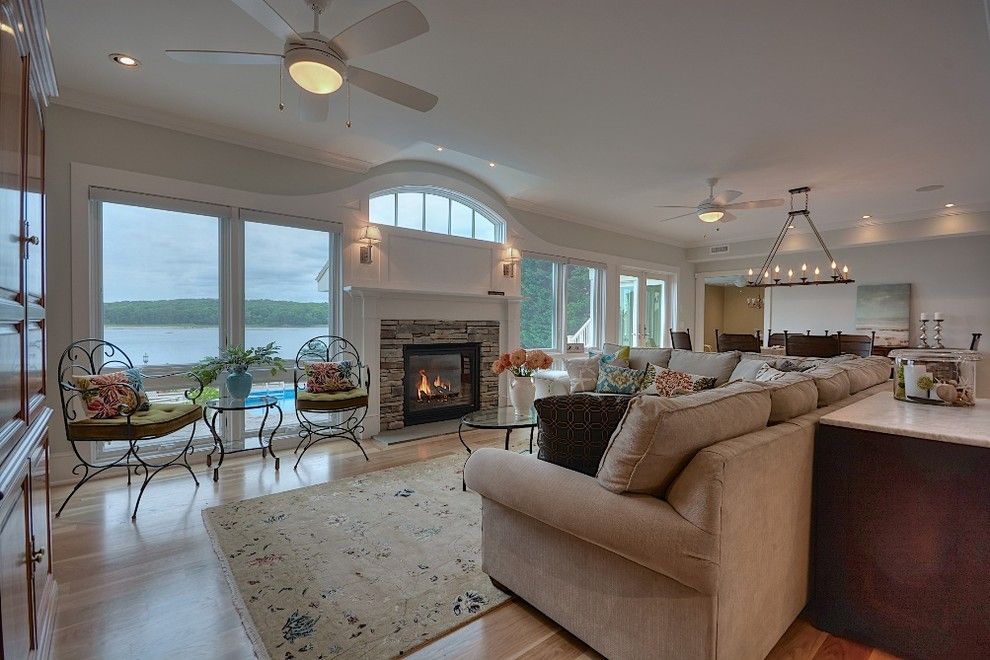 Kemper Direct for a  Living Room with a Kozy Heat and Best Custom Vacation Home by Uccello Development by Connecticut Appliance & Fireplace Distributors
