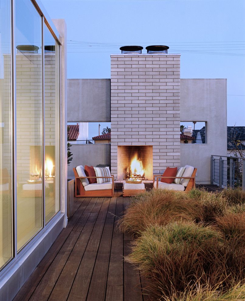 Ken Burns Prohibition for a Modern Deck with a Deck and Newport Beach Residence by Paul Davis Architects