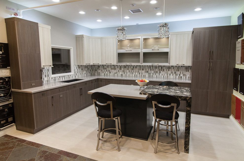 Kensho for a  Spaces with a Maple Wood and Kitchen's Etc. Showroom 2014 by Kitchens Etc. of Ventura County