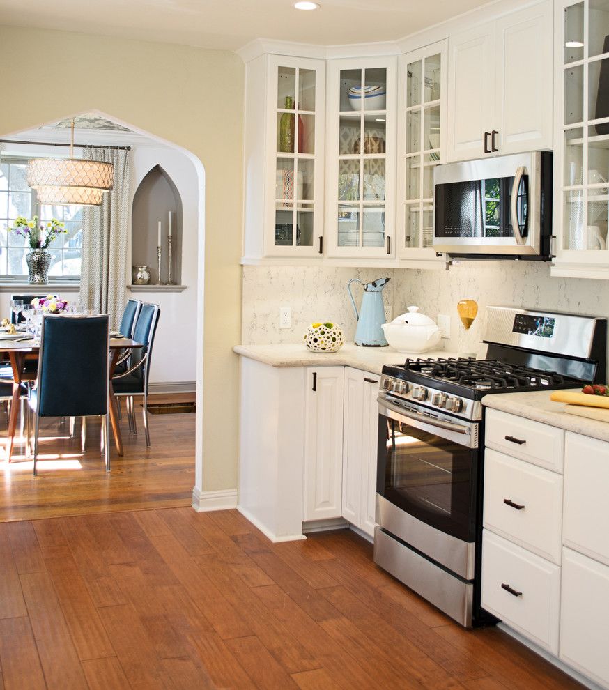 Kensho for a Transitional Kitchen with a Silestone Kensho and Nbc's American Dream Builders by Silestone Usa