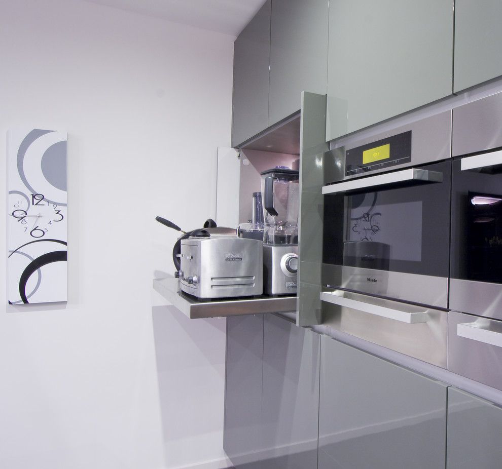 Kettle Moraine Appliance for a Modern Kitchen with a Modern and Contemporary Kitchen by Darren James Interiors