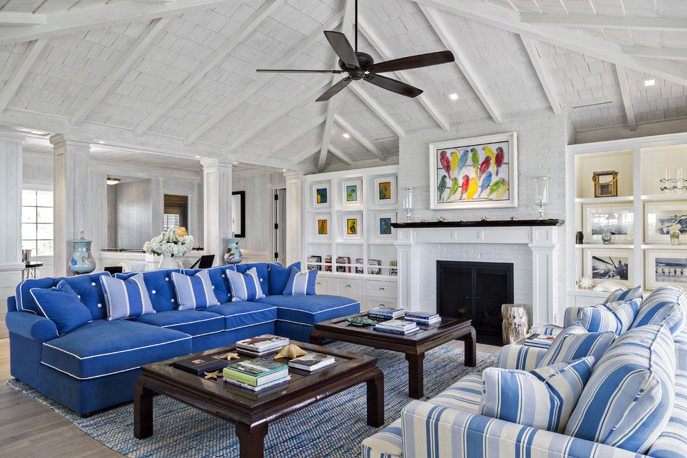 Knoxville Wholesale Furniture for a Beach Style Living Room with a Beach Style and Florida Beach Cottage by Village Architects Aia, Inc.