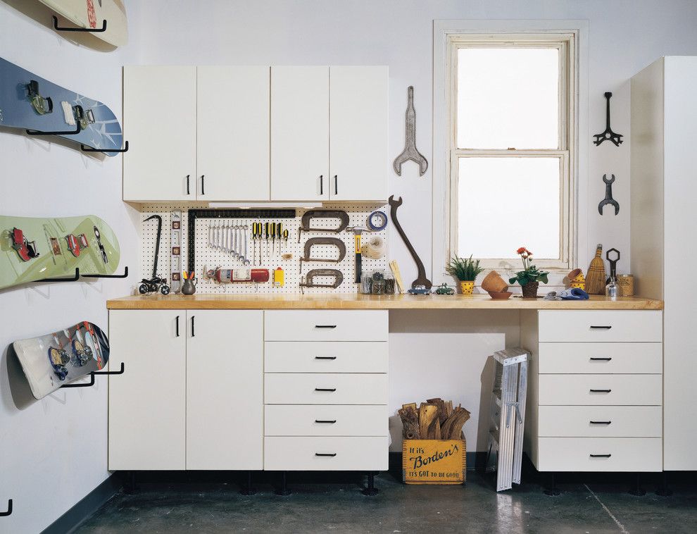 Koit for a  Spaces with a Wall Storage and Garage by California Closets Maryland