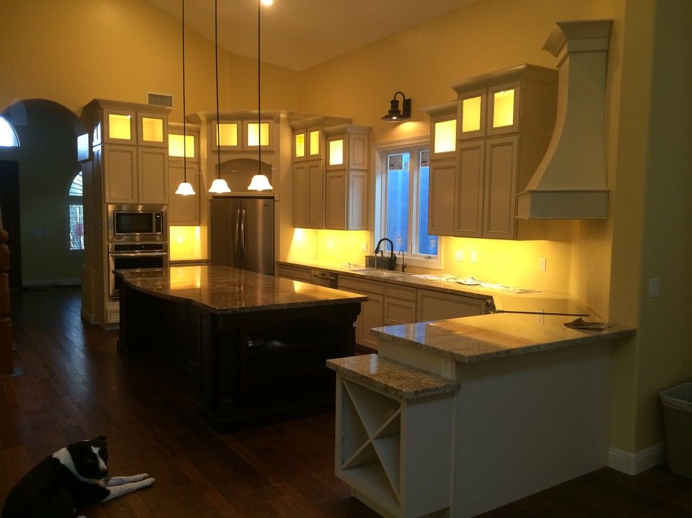 Kolb Electric for a  Kitchen with a  and Greatroom Kitchen Space Remodel by Willsellaz