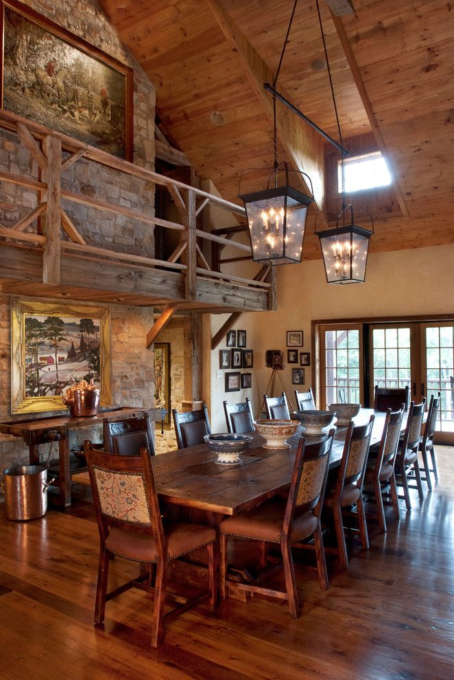 Lafayette House Nj for a Farmhouse Dining Room with a Barn Residence and Nj Country Estate by Wolstenholme Associates, Llc