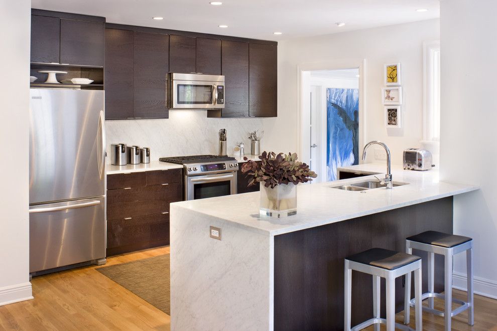 Lafayette House Nj for a Modern Kitchen with a Recessed Lighting and Lafayette Residence by Texas Construction Company