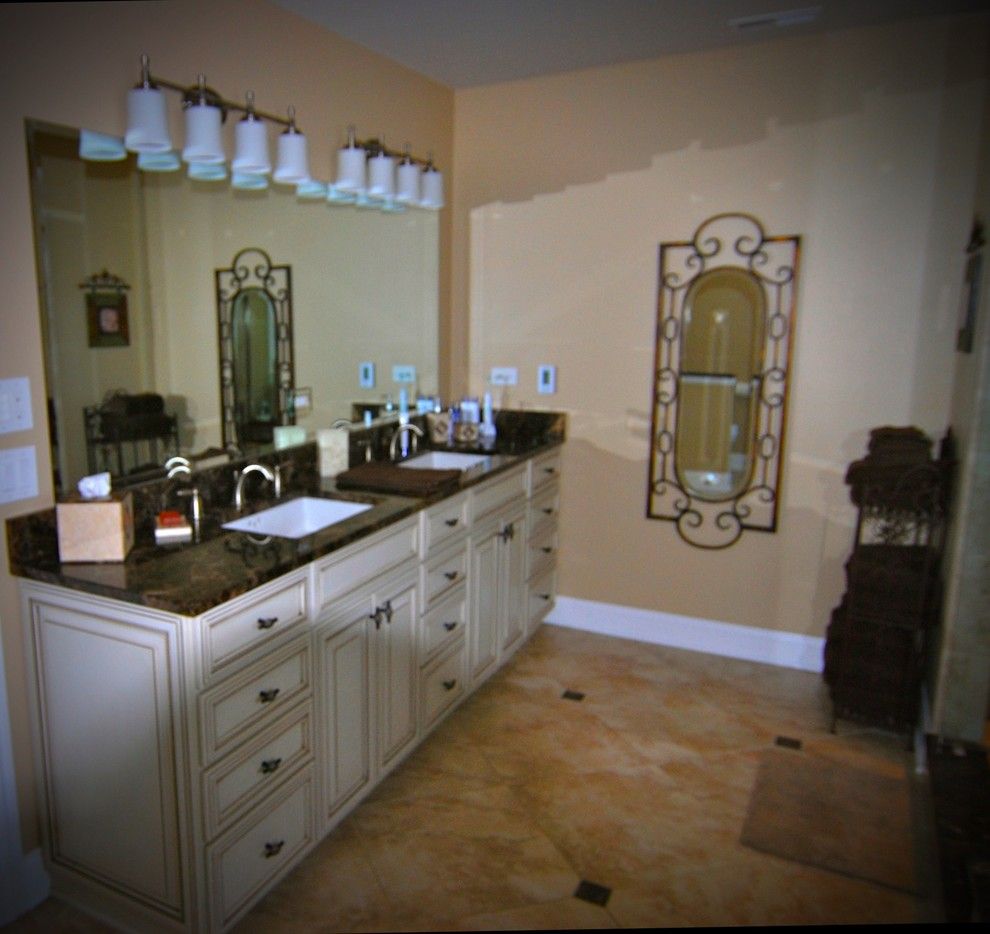 Lake County Ymca for a Rustic Bathroom with a Cabinets and D Andrea by Ac Home Design Llc