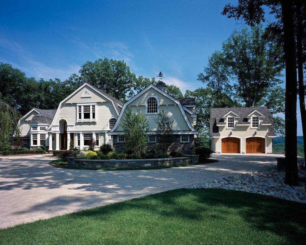 Lake Glenville Nc for a Farmhouse Exterior with a Farmhouse and Saratoga Lake House by Wallant Architect