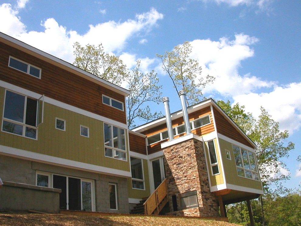 Lake Monticello Va for a Modern Exterior with a Modern and Lake Monticello Family Residence by Blueply Design