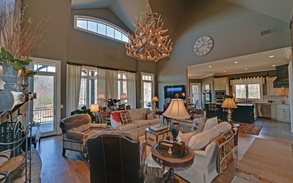 Lake Nona Country Club for a Craftsman Living Room with a Georgia and Waterfall Country Club / Lake Burton Club by Envision Web