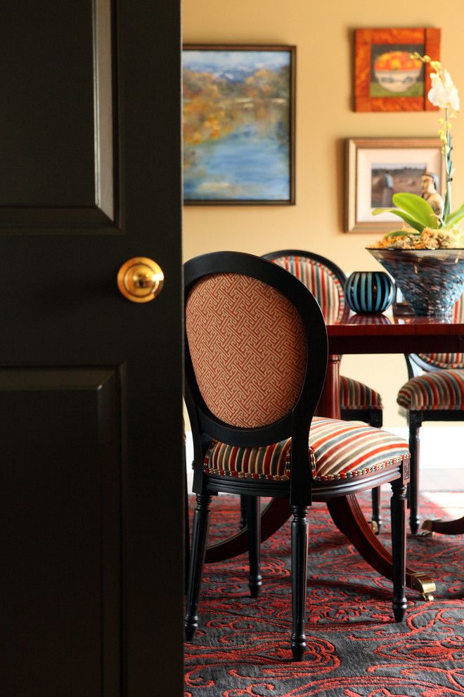 Lancasters for a Traditional Dining Room with a Lancaster Interior Design Firm and Deer Lane Towne Home by David Lyall Home & Design