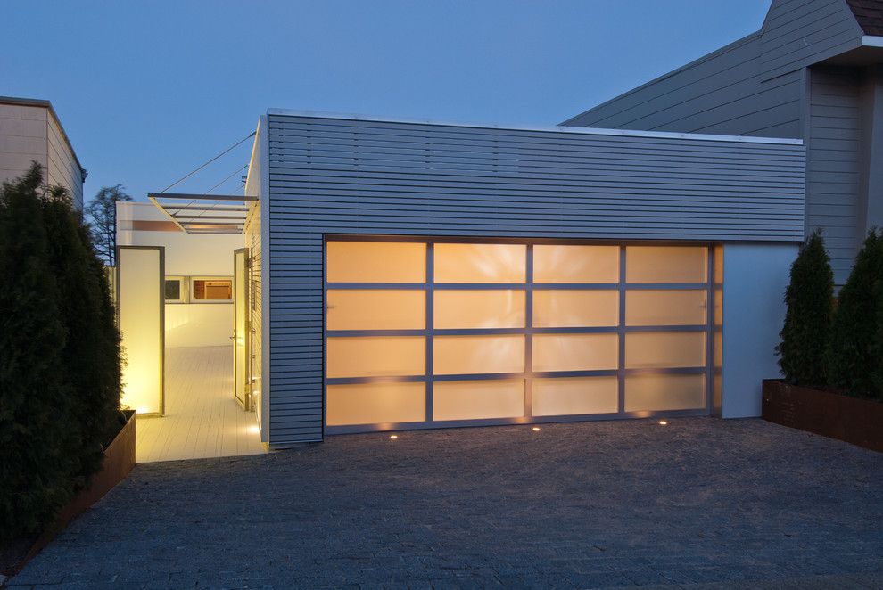 Larsondoors.com for a Modern Entry with a Outdoor Lighting and Golden Gate Heights by Dwyer Design