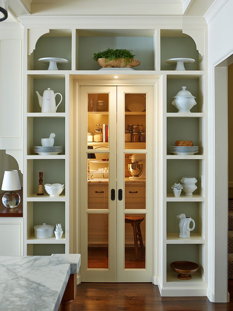 Larsondoors.com for a Traditional Kitchen with a Traditional and San Francisco Mediterranean by Lorin Hill, Architect