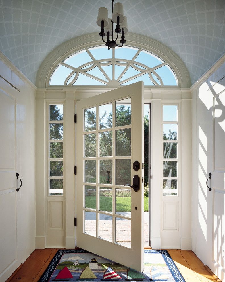 Larsondoors.com for a Victorian Entry with a Traditional and Riptide by Polhemus Savery Dasilva