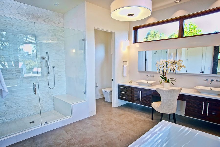 Leeds Certification for a Contemporary Bathroom with a Leed Silver and Vision House Los Angeles by Structure Home