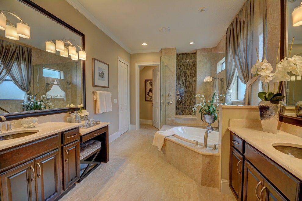 Lennar Homes Florida for a Transitional Bathroom with a Home Builders in Flagler County and Ravello Ii by Bellagio Custom Homes Llc