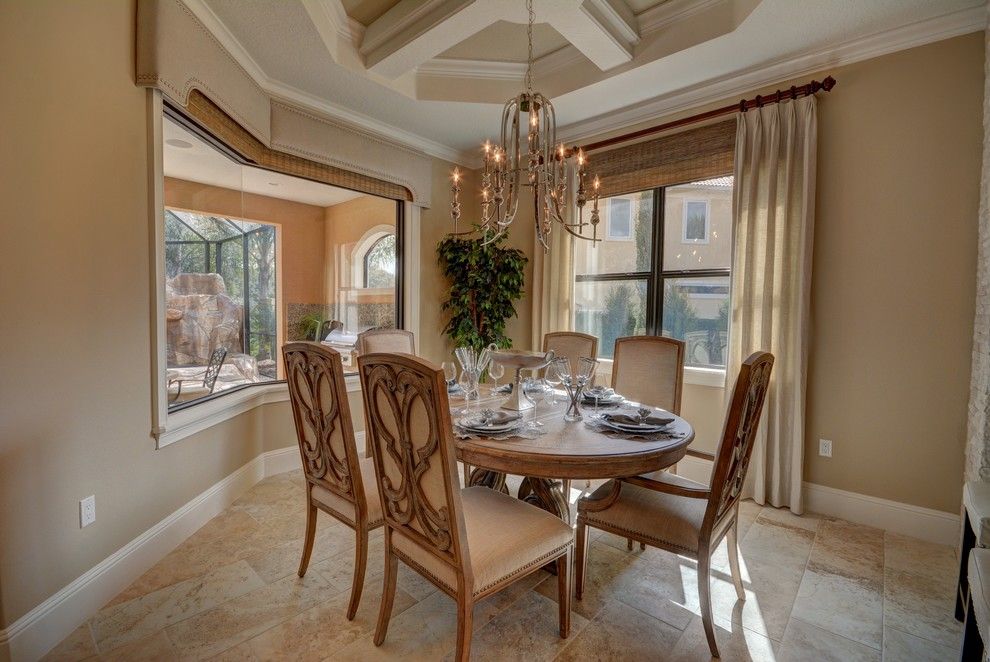 Lennar Homes Florida for a Transitional Dining Room with a Building a Custom Home and Ravello Ii by Bellagio Custom Homes Llc