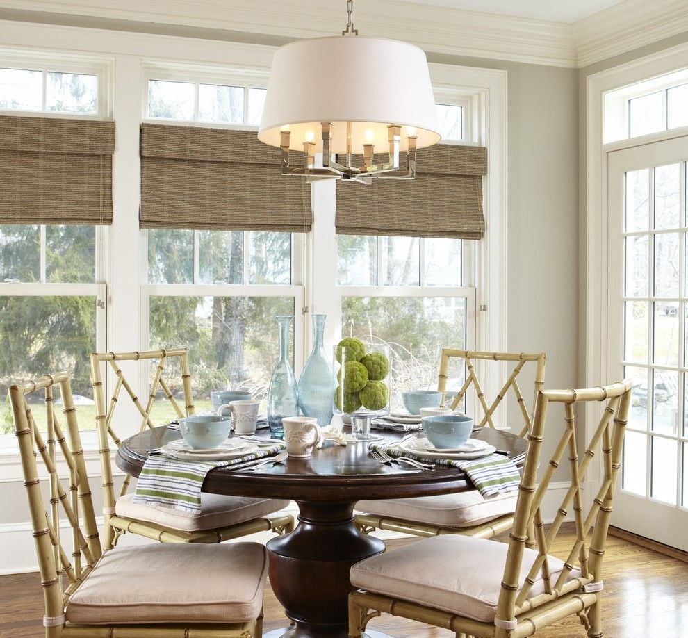 Lightbright for a Beach Style Dining Room with a Beach Style and My Work by Patty Carmody Interiors