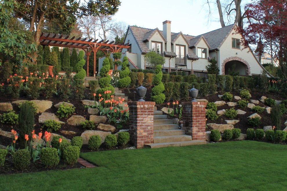 Lillys for a Traditional Landscape with a Shrubs and Brighton Beach Estate by Ahbl