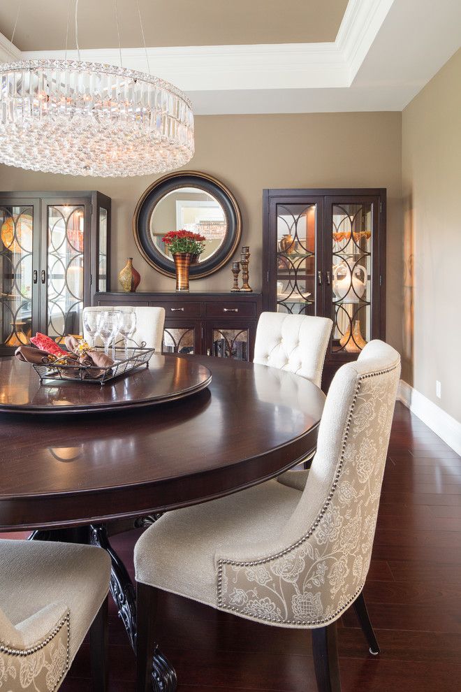 Lionsgate Homes for a Transitional Dining Room with a Full Service and Gordon Woods Property by Lionsgate Design