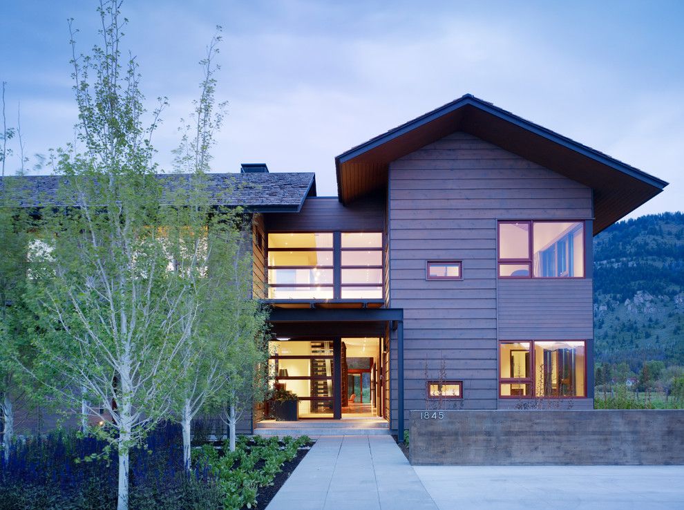 Logan Steak House for a Modern Exterior with a Corner Windows and Indian Springs Ranch Residence by Carney Logan Burke Architects