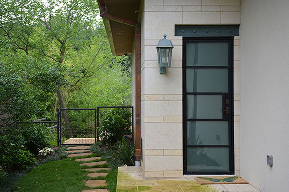 Lone Star Bbq for a Modern Entry with a Modern and Modern Series by Lone Star Iron Doors