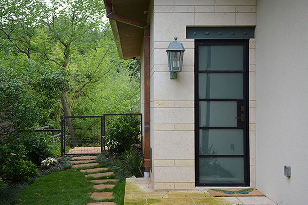 Lone Star Bbq for a Modern Entry with a Modern and Modern Series by Lone Star Iron Doors