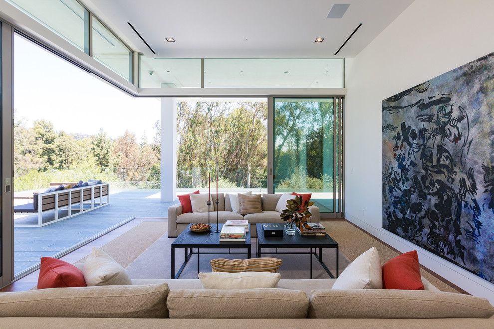 Los Lunas High School for a Contemporary Living Room with a Cool Deck and Fleetwood Distinguished Photos by Fleetwood Windows & Doors