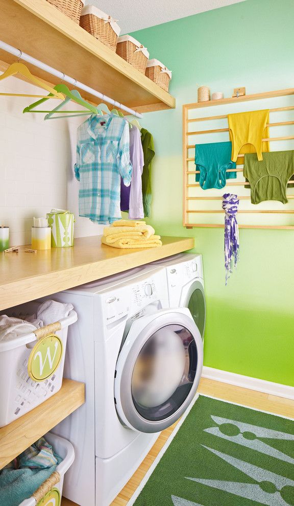 Lowes Alexandria La for a Modern Laundry Room with a Dryer and Laundry Room with Loads of Style by Lowe's Home Improvement